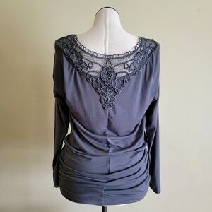 Susie Rose Cowl Neck Long Sleeve Top